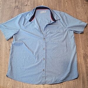Avalanche Men's XL Blue Button Down